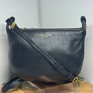 Marc Jacobs Supple Leather Black Crossbody Bag EUC